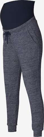 Esprit Maternity Tapered Pants in Blue: front