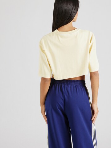 ADIDAS ORIGINALS Shirt 'ESS+' in Yellow