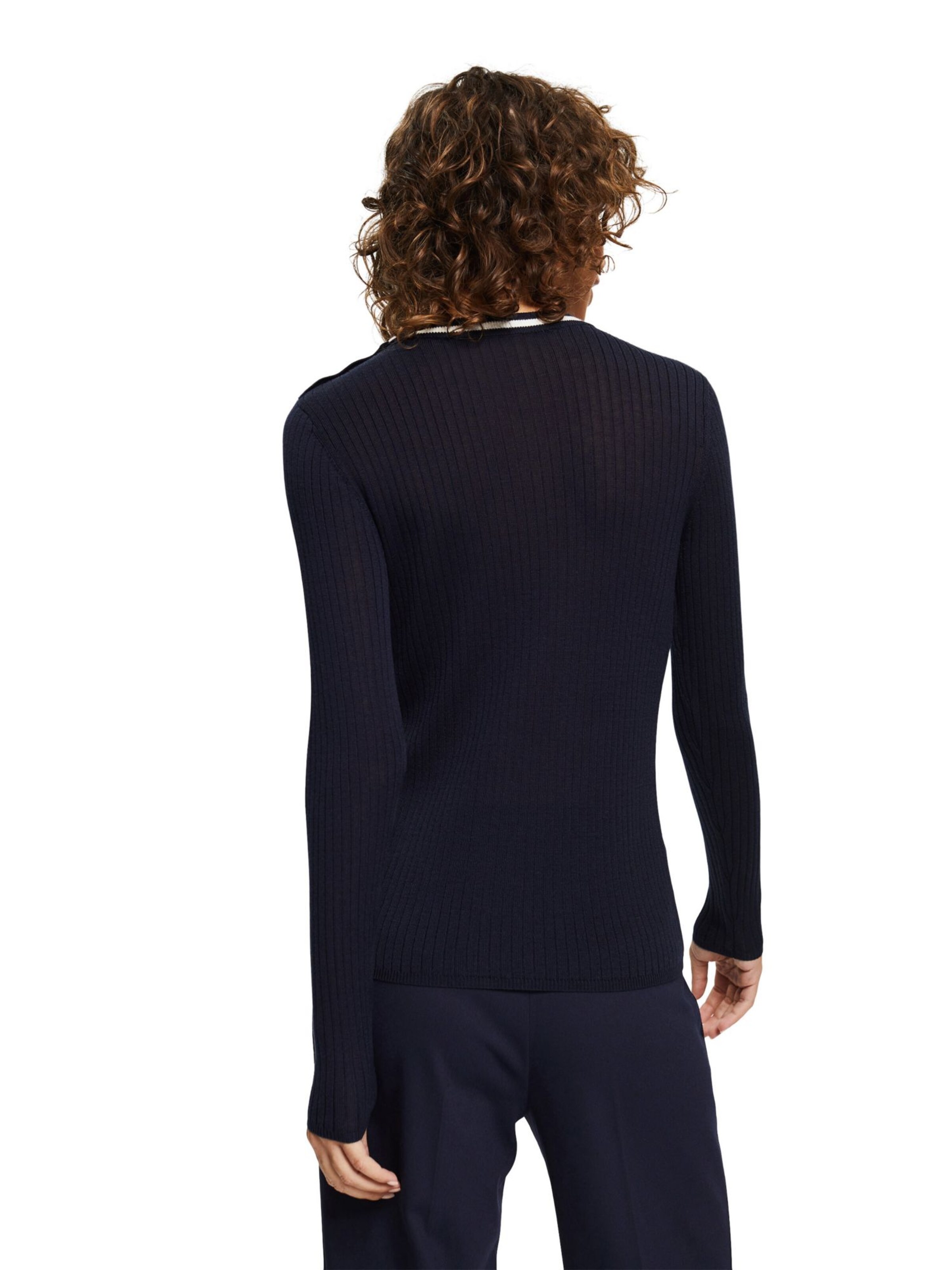 Frauen Pullover & Strick Esprit Collection Pullover in Navy - XP85993 Frauen Pullover & Strick Esprit Collection Pullover in Navy - XP85993