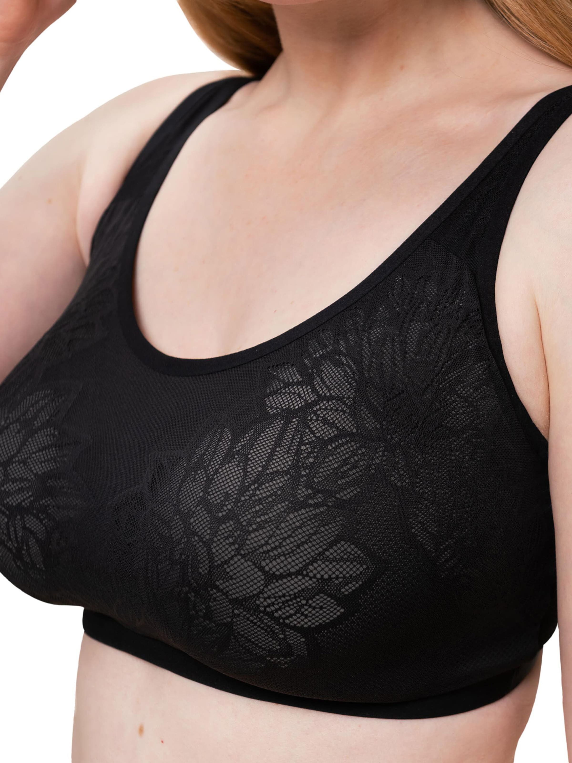 TRIUMPH Μπουστάκι Σουτιέν 'Fit Smart' σε μαύρο