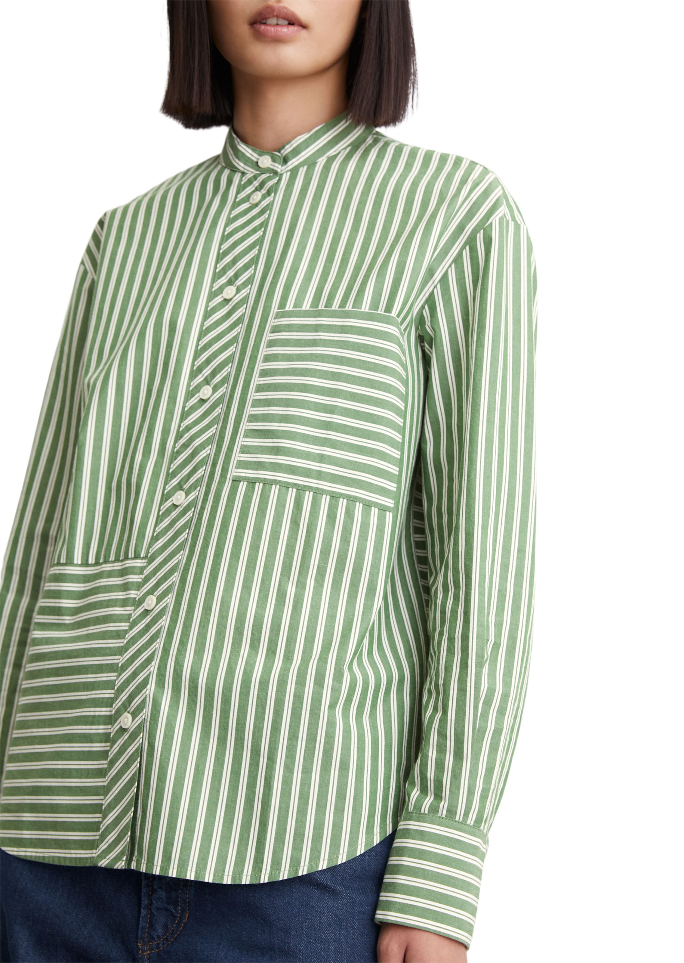 Marc O'Polo DENIM Blouse in Groen