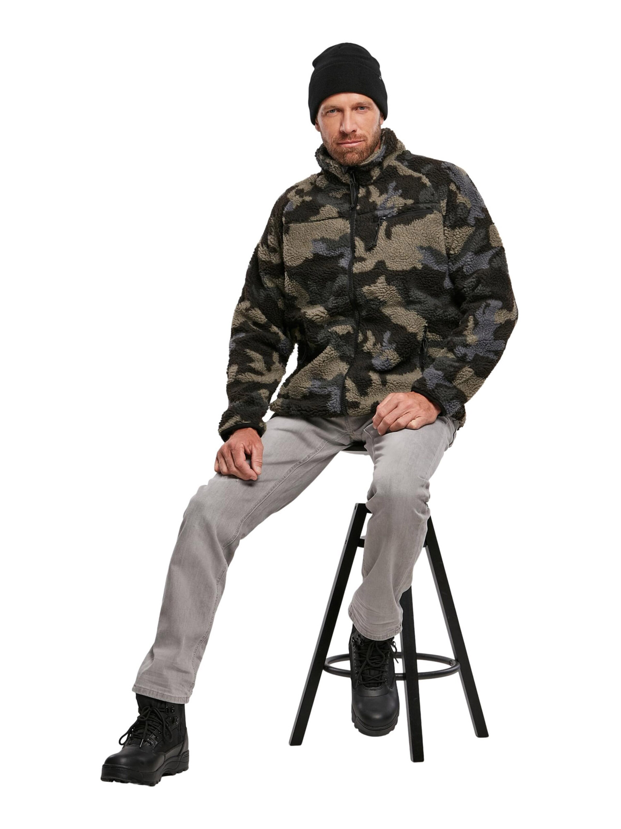 Brandit Fleece jacket in Grey