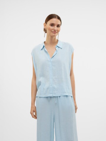VERO MODA Блузка 'VMLINN' в Синий: спереди