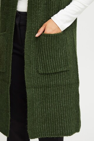 Fransa Knit Cardigan 'beverly Ve 2' in Green