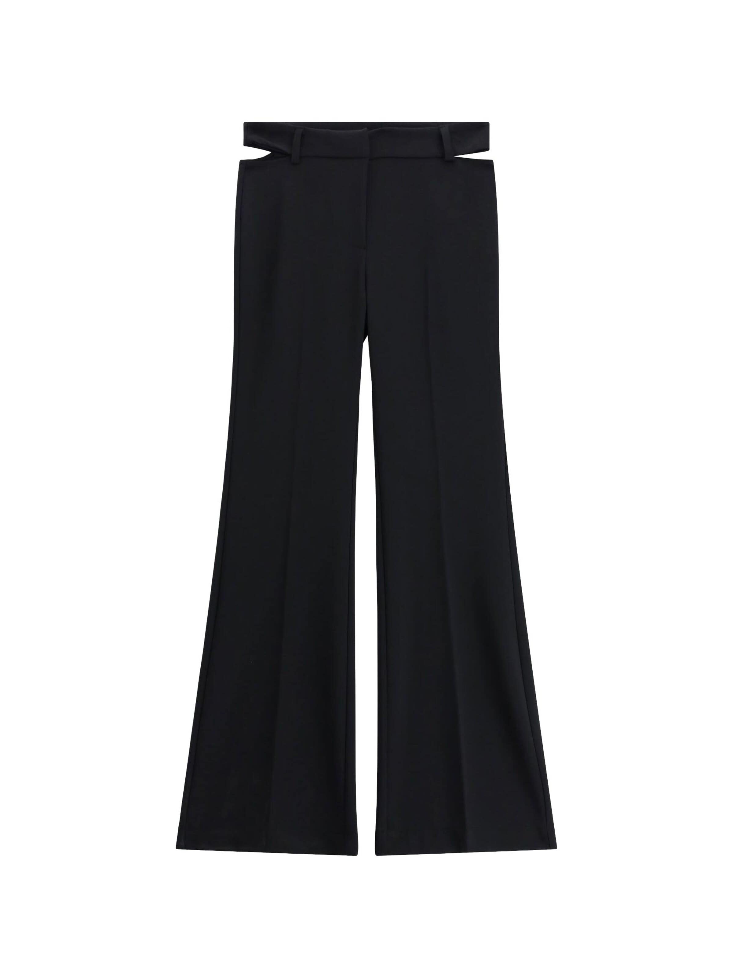 IMPERIAL Regular Broek 'IMPERIAL PANTALONE PANTALONE' in Zwart: voorkant