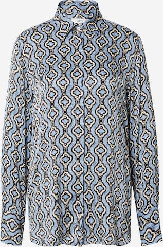 Camicia da donna 'Odetta' di 0039 Italy in blu: frontale