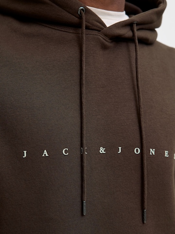 JACK & JONES Sweatshirt 'JJEStar' in Brown