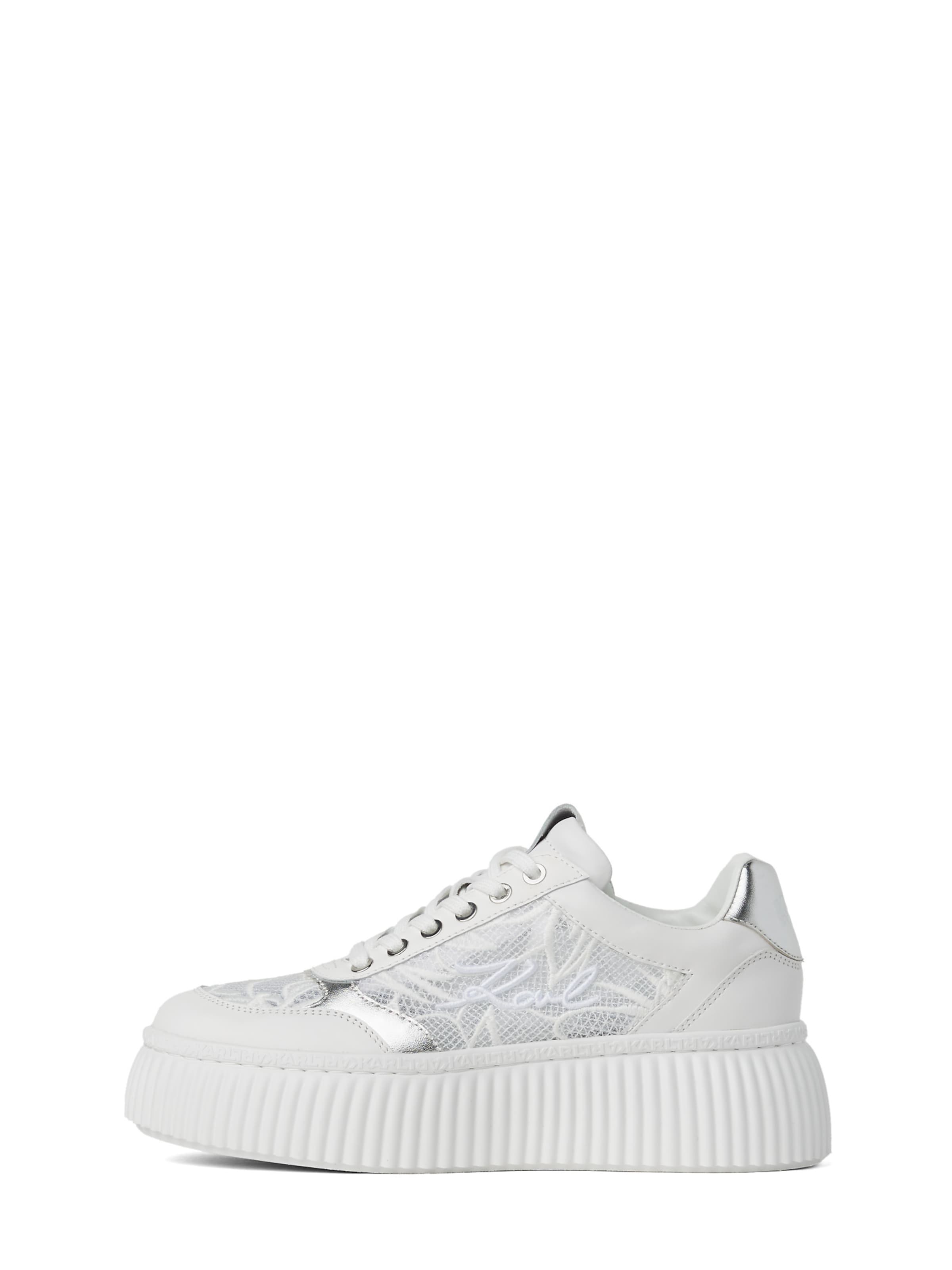 Karl Lagerfeld Sneaker low ' KREEPER ORCHIDEEN-SNEAKERS ' i hvid
