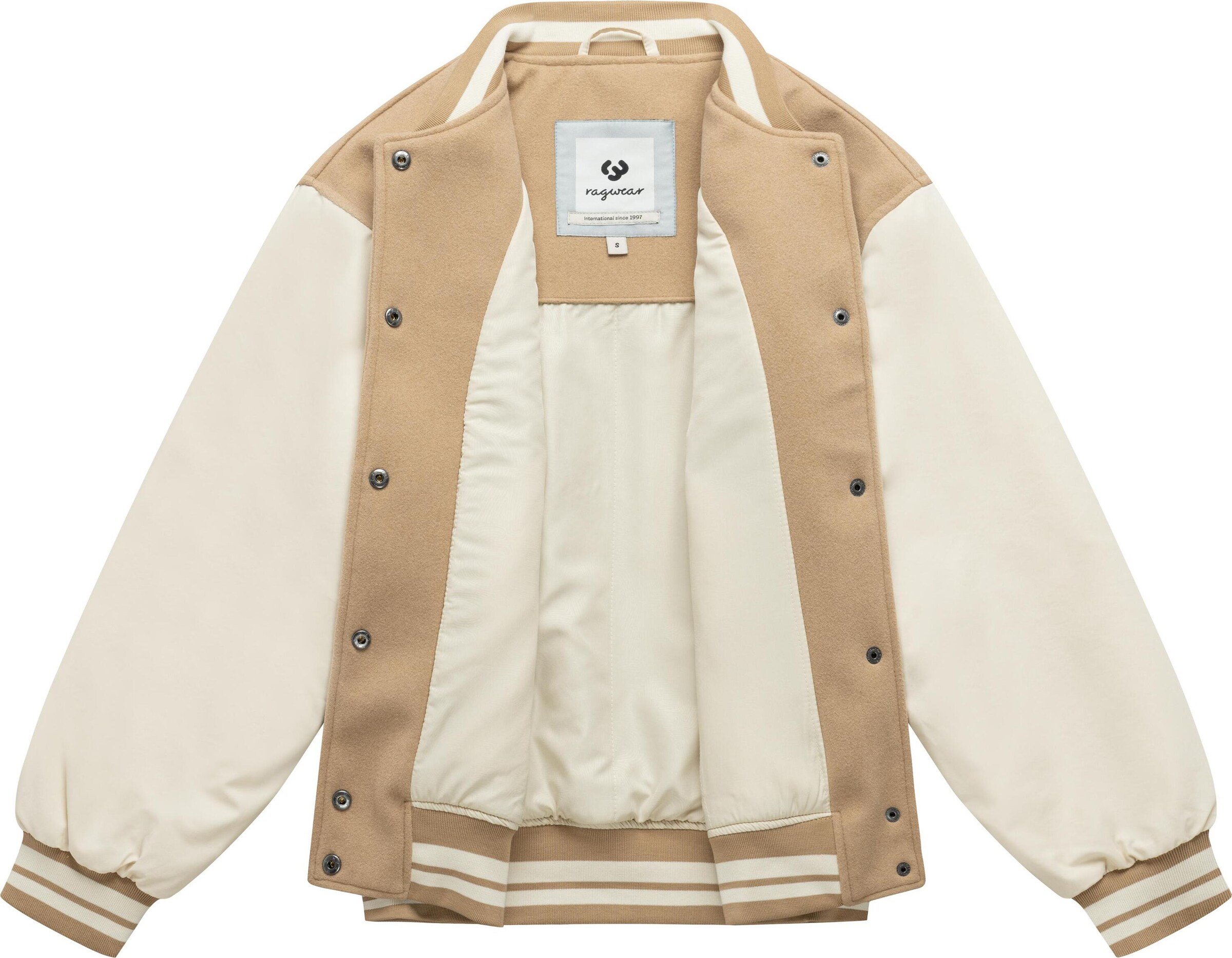 Ragwear Between-season jacket 'Clubie Y' in Beige