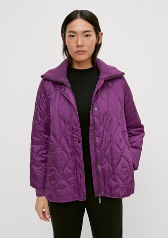 COMMA Between-Season Jacket in Purple: front