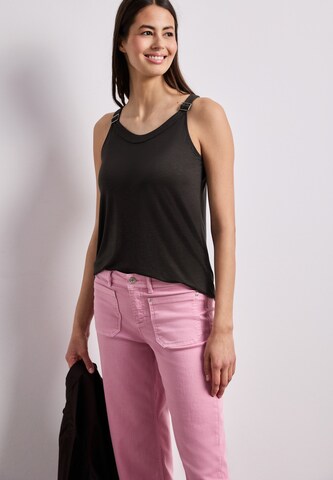 STREET ONE Top in Brown: front