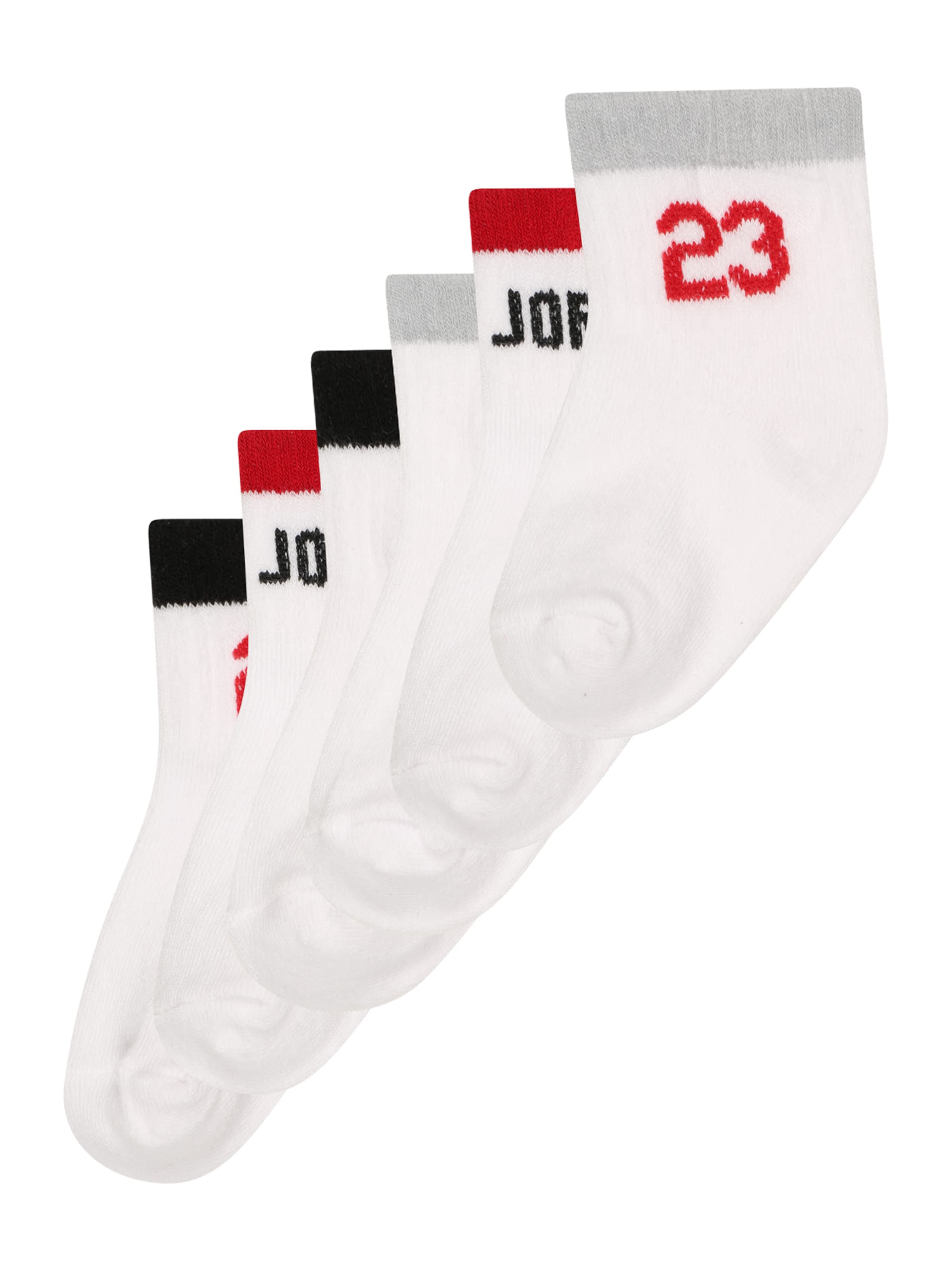 Jordan Socks in White: front