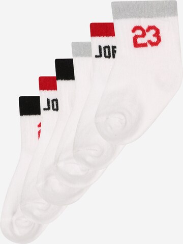 Jordan Socks in White: front