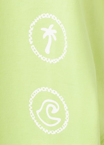 MANGO KIDS Shirt 'SLOW' in Green