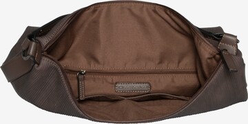 TOM TAILOR Shoulder Bag 'Genia' in Brown