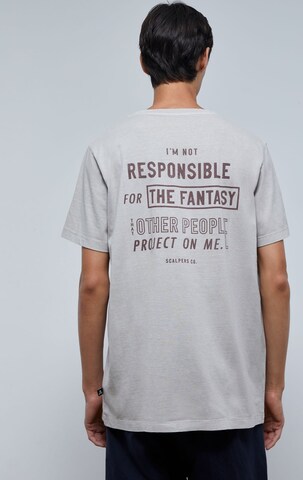 Scalpers Shirt 'Fantasy' in Grijs