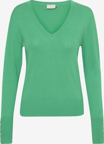 Kaffe Sweater 'Lizza' in Green: front