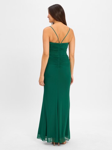 Luxuar Fashion Evening Dress in Green