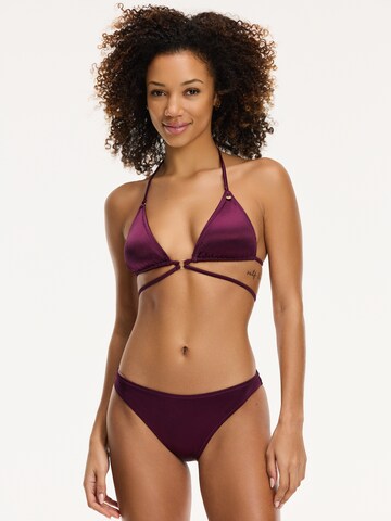 Shiwi Triangel Bikini 'Liz' in Lila: voorkant