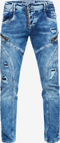 Rusty Neal Jeans 'MORI' in Blauw: voorkant