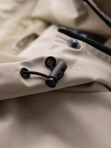 Ombre Functionele jas in Beige
