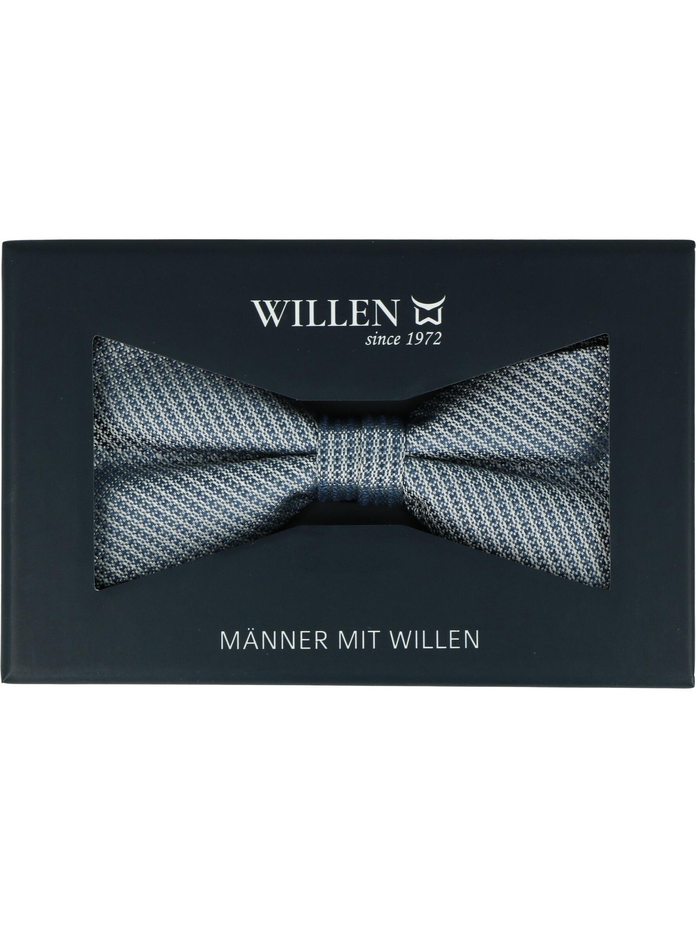 WILLEN Bow Tie 'Pastell Uni' in Blue