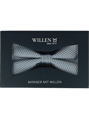 WILLEN Bow Tie 'Pastell Uni' in Blue
