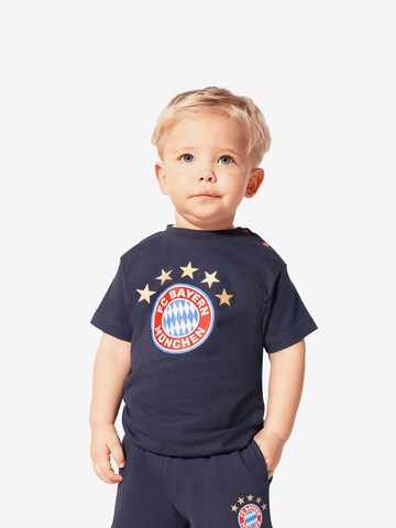 FC BAYERN MÜNCHEN T-Shirt Essential 'FC Bayern München' in Blau: predná strana