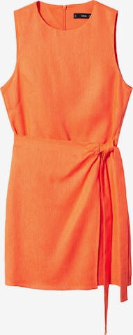 MANGO Letné šaty 'Gum' - oranžová: predná strana