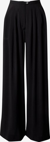 EDITED Normální Kalhoty 'Sandy' – černá: přední strana