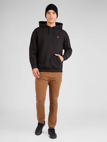 ELLESSE Sweatshirt 'Caldine' in Schwarz