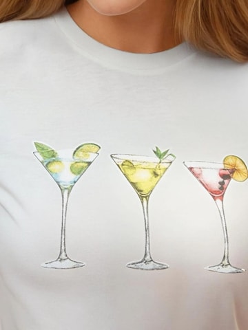 T-shirt Hiccup en blanc