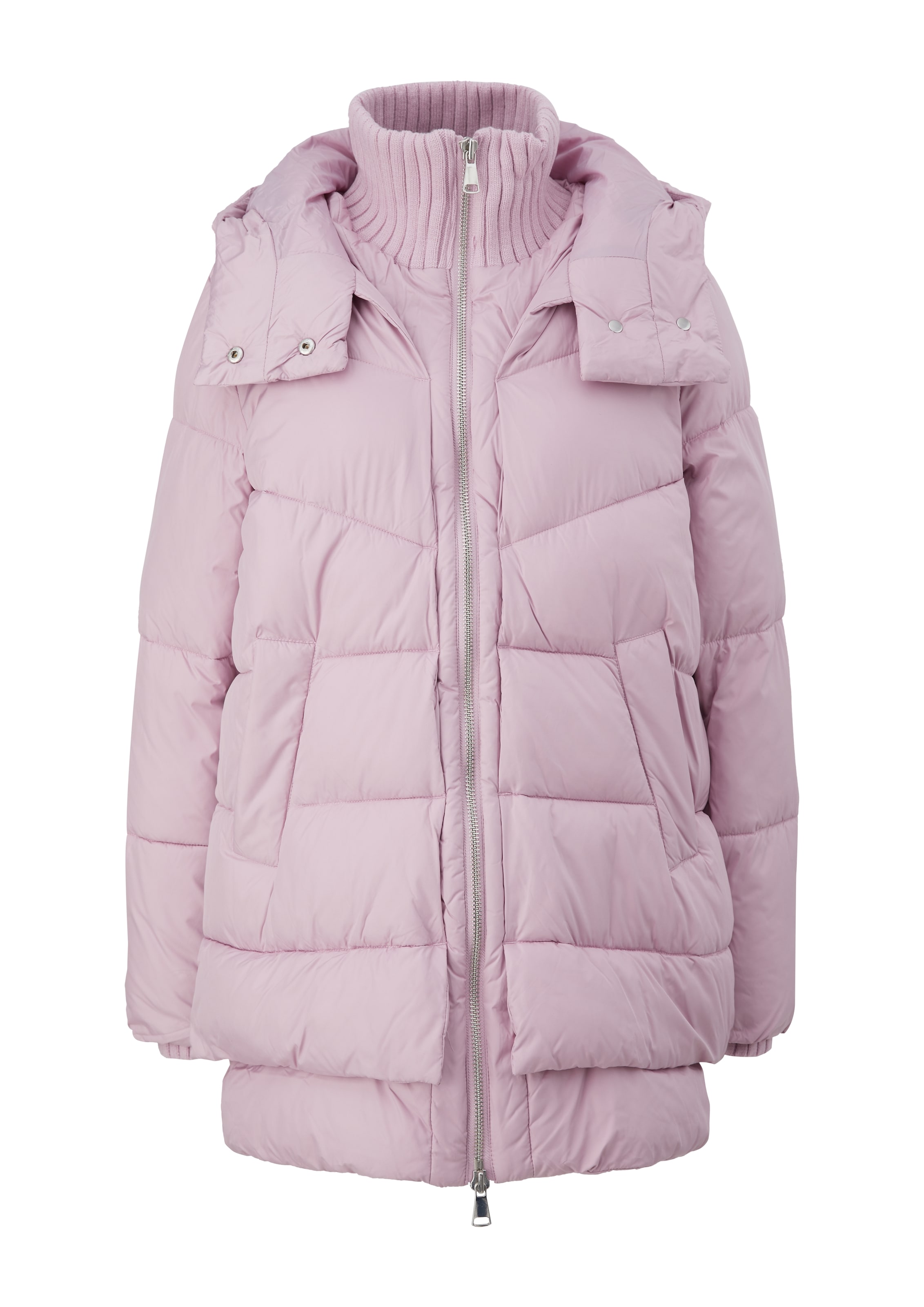 s.Oliver Winterjacke in Lila: Vorderseite