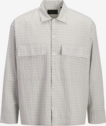 JACK & JONES Srajca 'JPRBLATRAVIS' | siva barva: sprednja stran