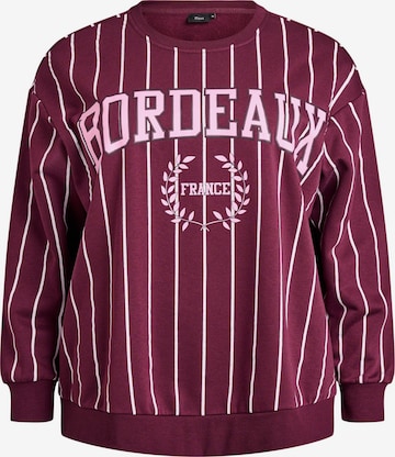 Active by ZizziSweater majica - crvena boja: prednji dio