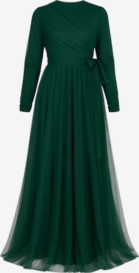 fashionshowcase Abendkleid 'INCI' in dunkelgrün, Produktansicht