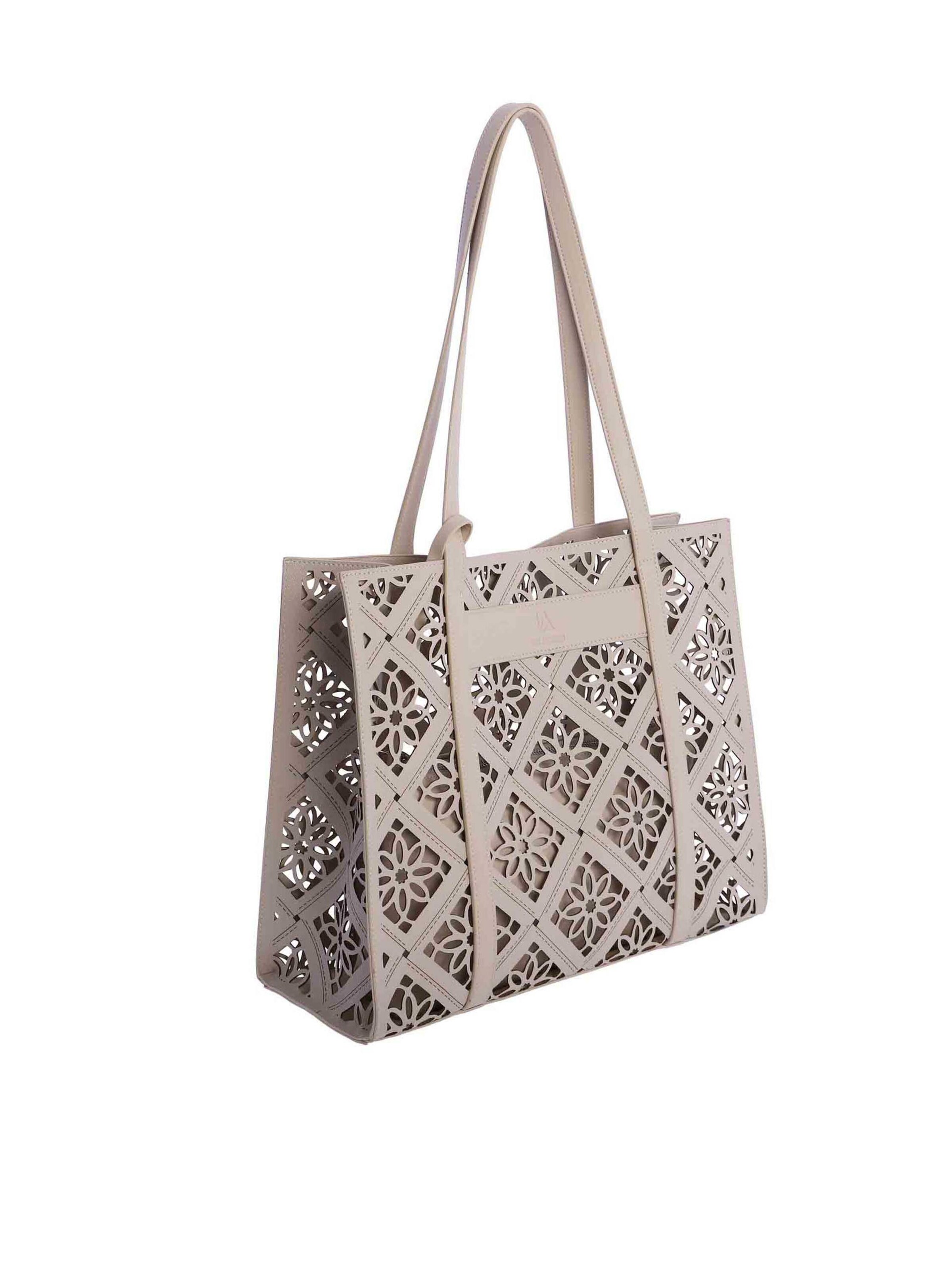 Don Algodon - Bolso de hombro 'Arousa' en blanco