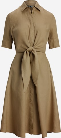 Robe-chemise Lauren Ralph Lauren en beige : devant