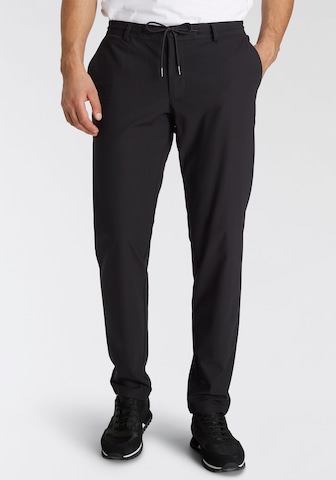 BRUNO BANANI Slimfit Hose in Schwarz: predná strana