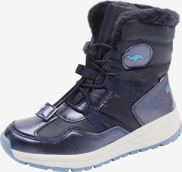 KangaROOS Snow boots in Blue: front