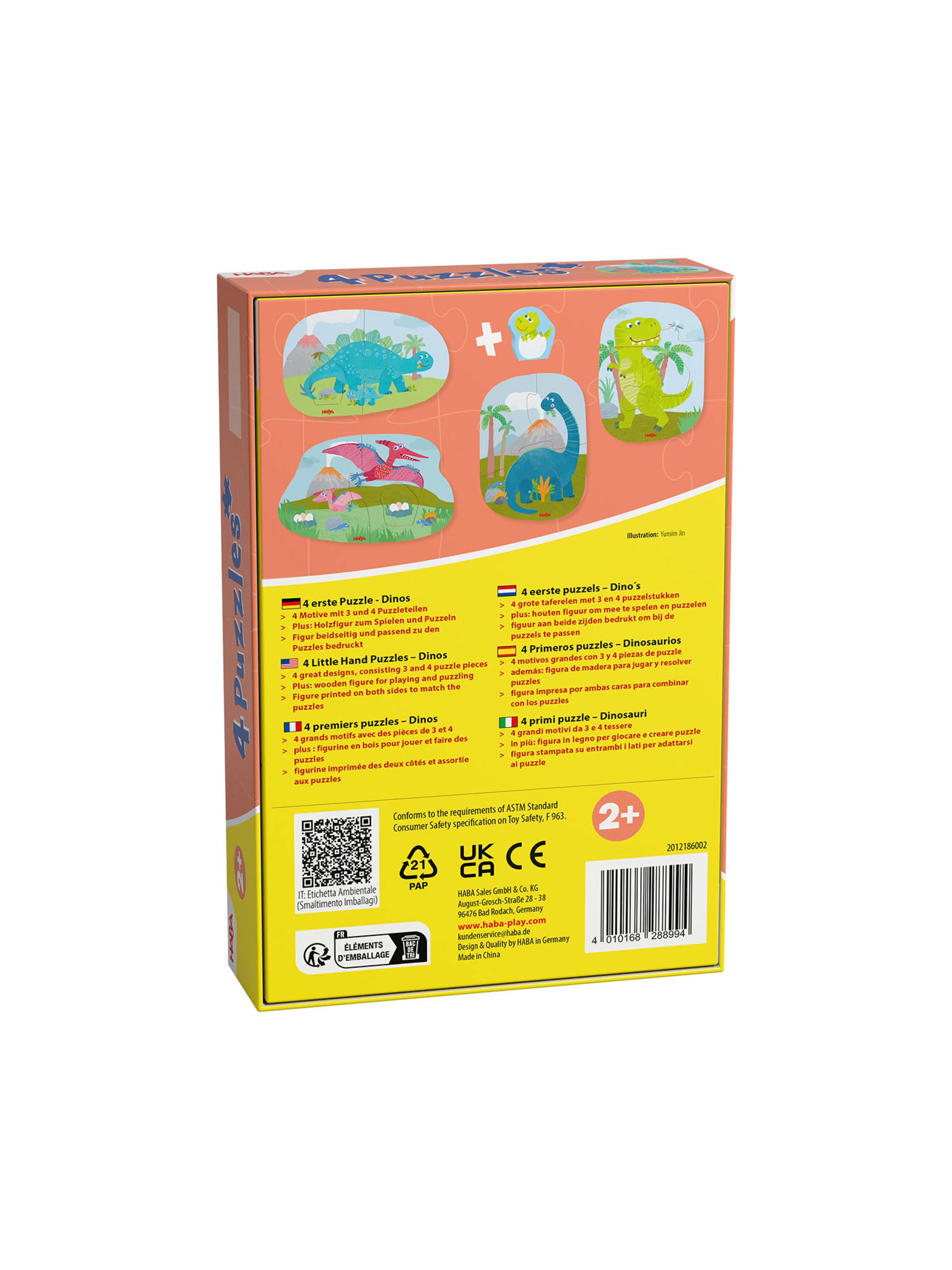 HABA Game ' Puzzle-Set mit Holzfiguren ' in Mixed colours