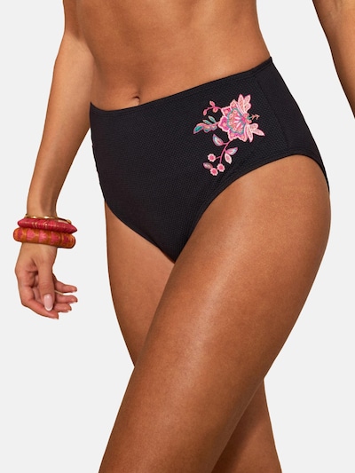 love & roses Bikini apakšdaļa, krāsa - nefrīta / rožkrāsas / gaiši rozā / melns, Preces skats