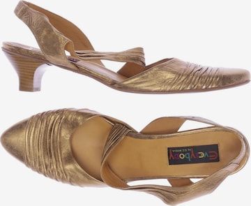 Everybody Sandals & High-Heeled Sandals in 42 in Gold: front
