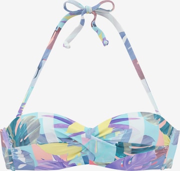 VENICE BEACH Bandeau Bikinitop in Gemengde kleuren: voorkant