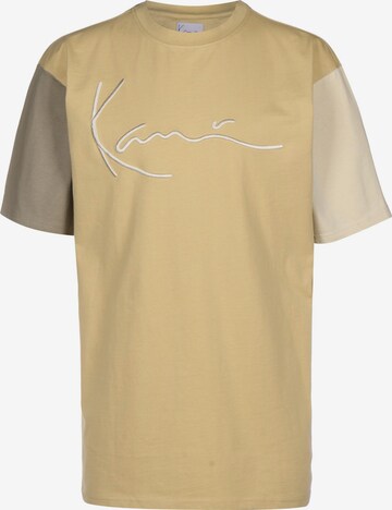 Karl Kani T-Shirt 'Signature' in Beige: predná strana