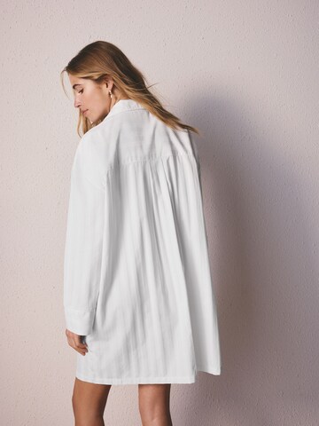 Next - Camiseta de noche en blanco