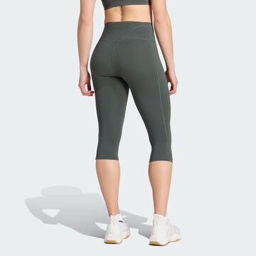 ADIDAS PERFORMANCE - Skinny Calças de desporto 'Optime' em verde