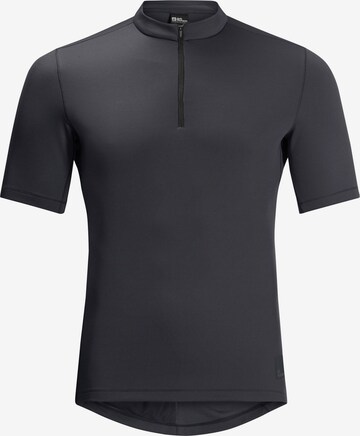 JACK WOLFSKIN Funktionsshirt in Schwarz: predná strana