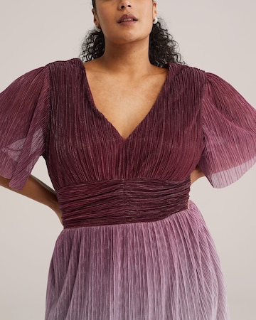 purpurinė WE Fashion Suknelė