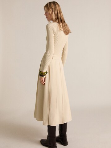 MANGO Dress 'PARIS' in Beige